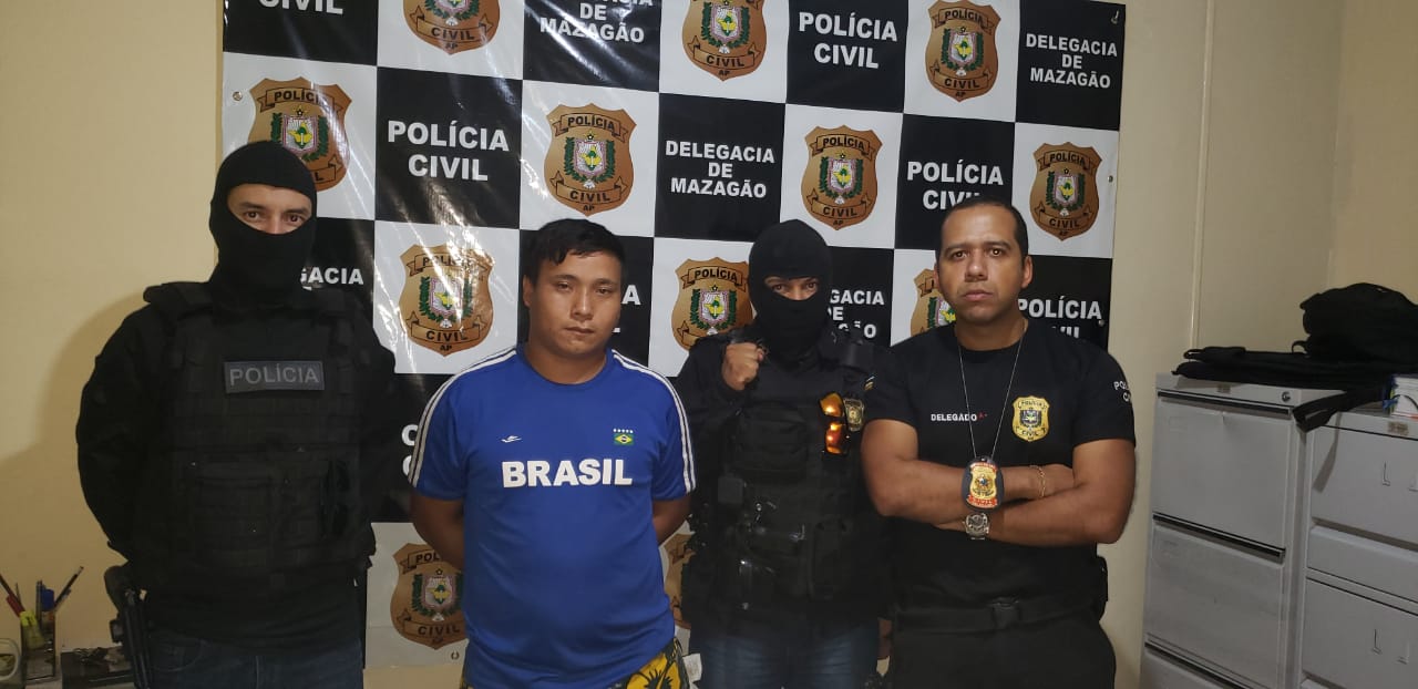 POLÍCIA CIVIL PRENDE HOMEM ACUSADO PELO CRIME DE ROUBO EM MAZAGÃO